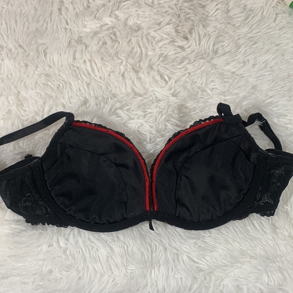 La SENZA Red & Black Lace Bra 32C - Picture 4 of 8